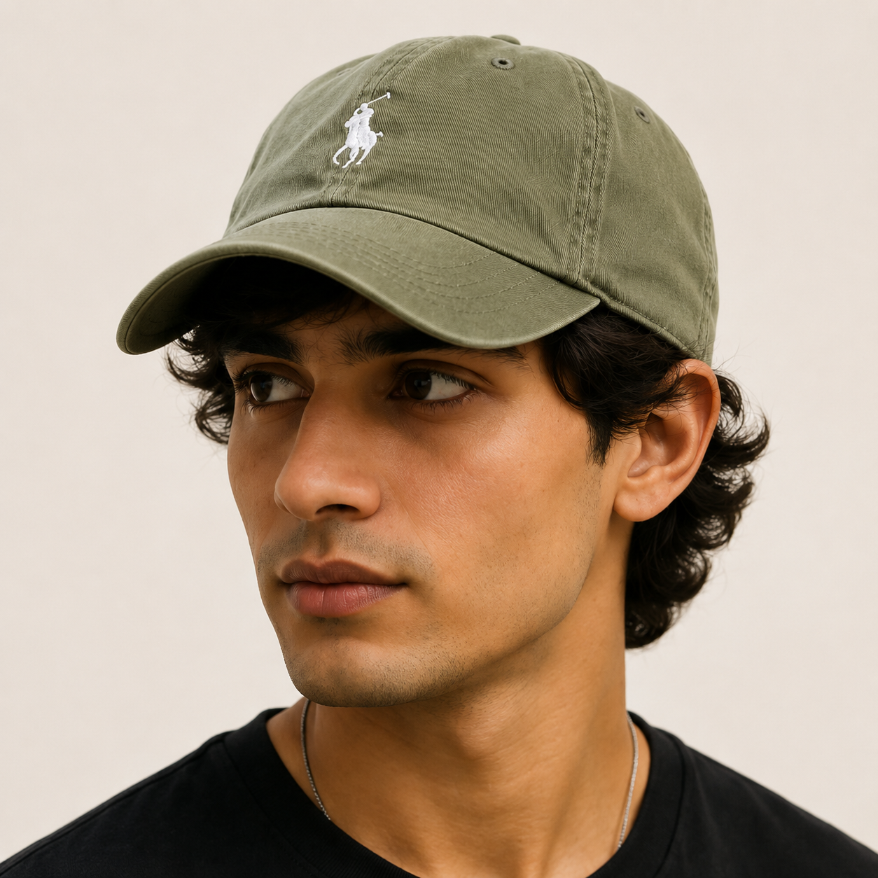 Dad cap (unstructured)