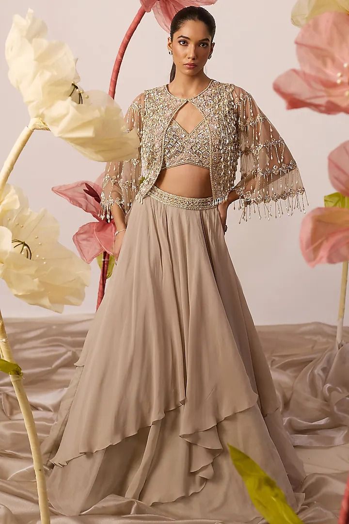 Jacket Lehenga