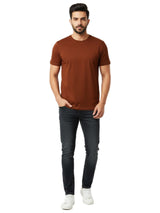 Men's Plain Round Neck T-Shirt