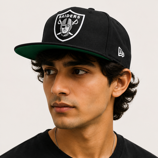 Snapback Cap (flat brim)