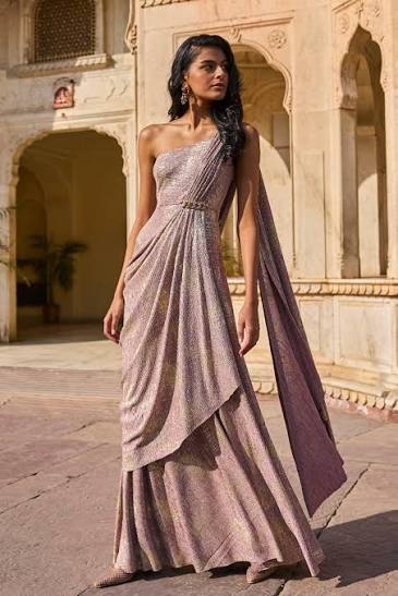 Draped Dress