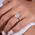 Elongated 3.15 Ct Radiant Cut Lab Grown Diamond Ring