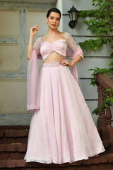 Crop Top + Lehenga