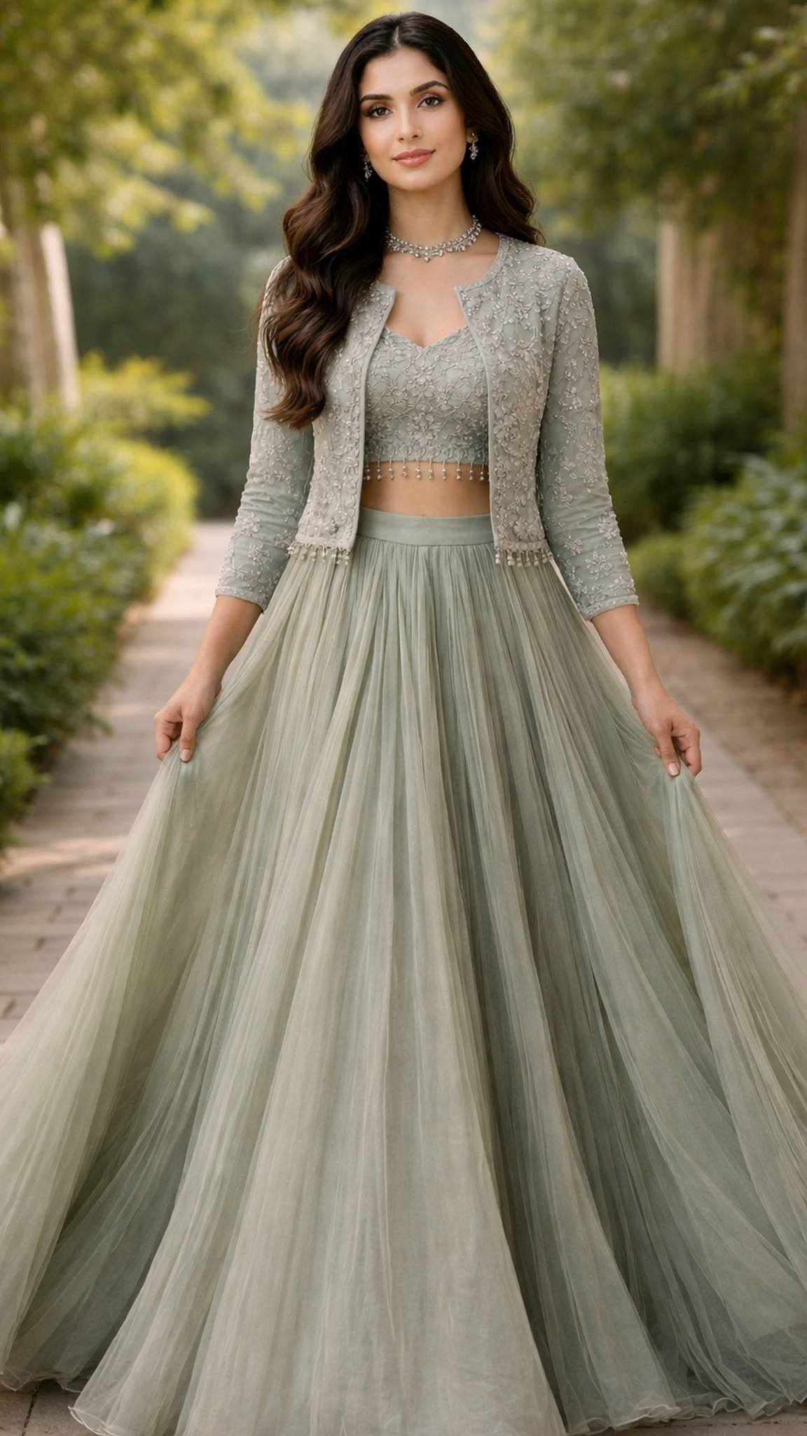 Jacket Lehenga